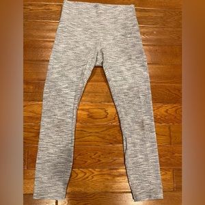 Lululemon heather gray leggings Nulu? 7/8